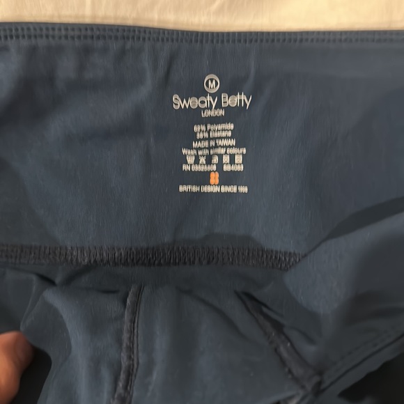 Sweaty Betty Farrah Legging in Beetle Blue, Size M - Picture 5 of 6